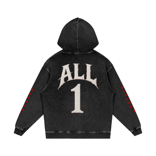 ALL1 Loose Cotton Hoodie