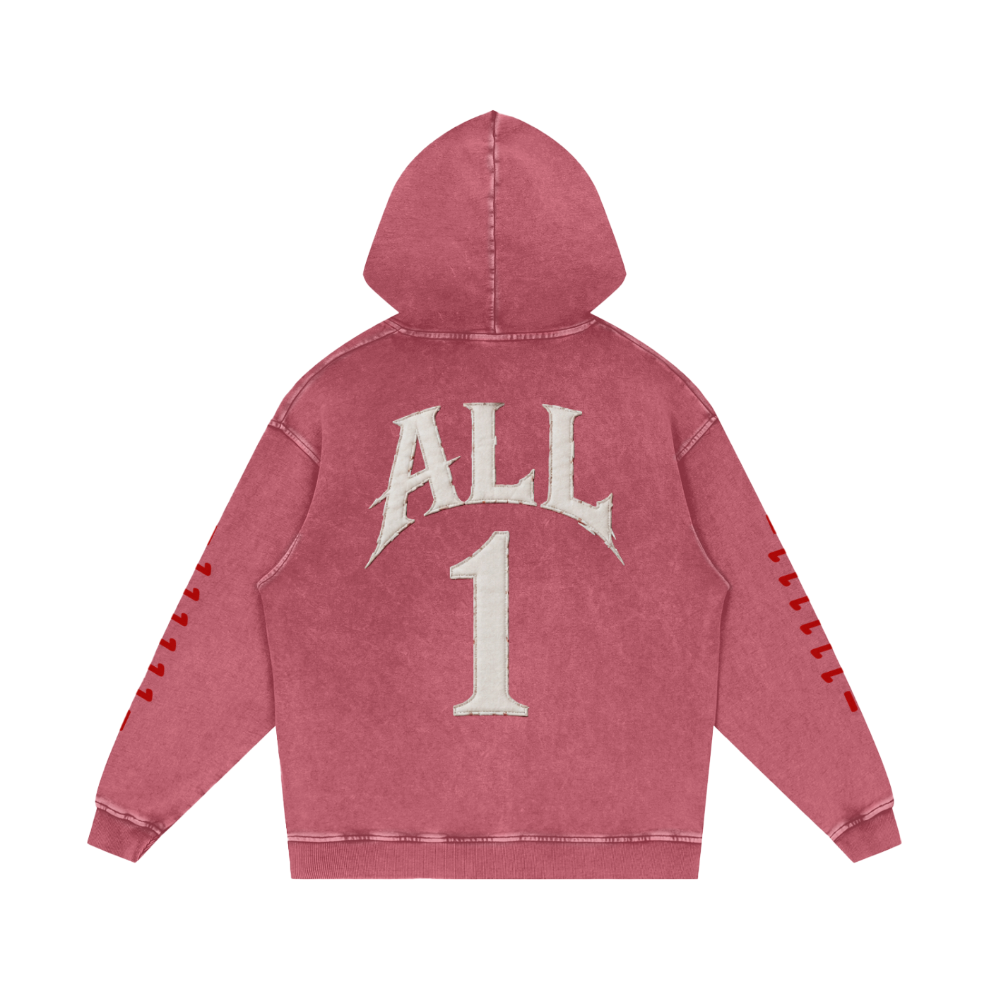 ALL1 Loose Cotton Hoodie