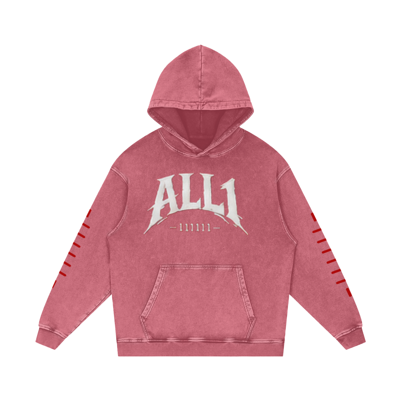 ALL1 Loose Cotton Hoodie